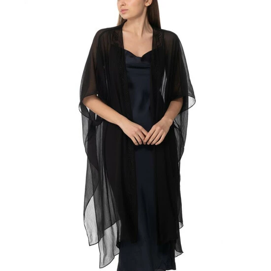 Wholesale โ๏ธ INC International Concepts Beaded Evening Duster Topper, Created For Macy's Black ๐ 3 Wholesale โ๏ธ INC International Concepts Beaded Evening Duster Topper, Created For Macy's Black ๐