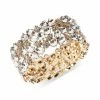 Flash Sale 🎁 INC International Concepts Gold-Tone Multi-Crystal Cluster Stretch Bracelet, Created For Macy's 🔥 -International Concepts Sales unnamed file 2130