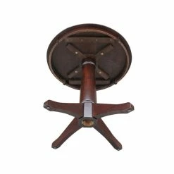 Budget 😀 International Concepts 30 Round Top Pedestal Table- 28.9H Honey Brown ✔️ -International Concepts Sales unnamed file 2150