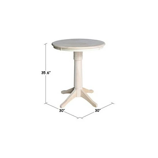 Outlet π€© International Concepts 30 Round Top Pedestal Table- 34.9H No Color β 5 Outlet π€© International Concepts 30 Round Top Pedestal Table- 34.9H No Color β - Image 3