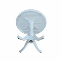 Flash Sale 🔔 International Concepts 36 Round Top Pedestal Table - 34.9H Dark Brown ❤️ -International Concepts Sales unnamed file 2201