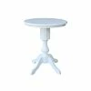 Coupon ⭐ International Concepts 30 Round Top Pedestal Table- 34.9H White 😀 -International Concepts Sales unnamed file 2202