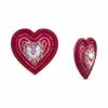 Best deal 😀 INC International Concepts Fuchsia-Coated Rose Gold-Tone Crystal & Bead Heart Statement Stud Earrings, Created For Macy's Multi 🎉 -International Concepts Sales unnamed file 2233