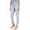 Deals ✨ INC International Concepts 👩 Women's High Rise Studded Cropped Mom 👖 Jeans, Created For Macy's Light Indigo 😀 -International Concepts Sales unnamed file 2247