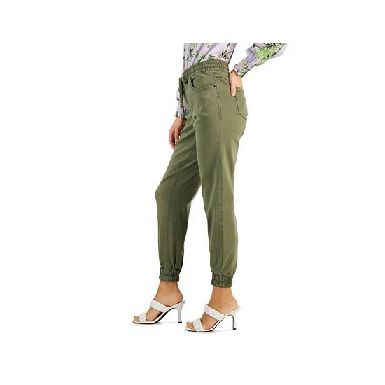 New ๐ INC International Concepts Mid Rise Denim Joggers, Created For Macy's Olive Wash โญ 5 New ๐ INC International Concepts Mid Rise Denim Joggers, Created For Macy's Olive Wash โญ - Image 3