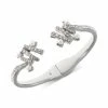 Best Sale 😀 INC International Concepts Silver-Tone Pavé & Imitation Pearl Stick Cuff Bracelet, Created For Macy's Crystal 🌟 -International Concepts Sales unnamed file 2270