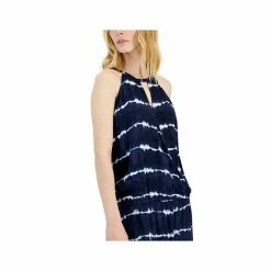 Promo 🎉 INC International Concepts 👩 Women's Tie-Dye Stripe Halter, Created For Macy's Fiona Dye 💯 -International Concepts Sales unnamed file 2299