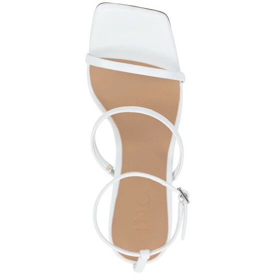 Top 10 ๐งจ INC International Concepts Bixa Strappy ๐ฉด Sandals, Created For Macy's White Smooth ๐ 6 Top 10 ๐งจ INC International Concepts Bixa Strappy ๐ฉด Sandals, Created For Macy's White Smooth ๐ - Image 4