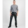 Buy 🧨 INC International Concepts Men's Jonny Slim-Fit Faux-Leather Suit Pants, Created For Macy's Deep Black 🎁 -International Concepts Sales unnamed file 2309