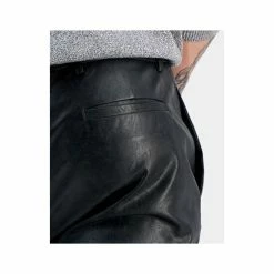 Buy 🧨 INC International Concepts Men's Jonny Slim-Fit Faux-Leather Suit Pants, Created For Macy's Deep Black 🎁 -International Concepts Sales unnamed file 2314