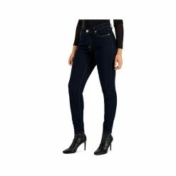 Flash Sale 😉 INC International Concepts 👩 Women's Curvy Mid Rise Skinny 👖 Jeans, Created For Macy's Tikglo Wash ⭐ -International Concepts Sales unnamed file 2319