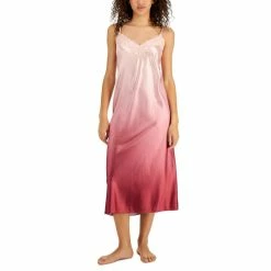 Cheapest ❤️ INC International Concepts Satin Ombré Nightgown, Created For Macy's Smoke Pine 🌟