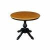 Wholesale 😍 International Concepts 36 Round Top Pedestal Table - 28.9H Honey Brown 🔔