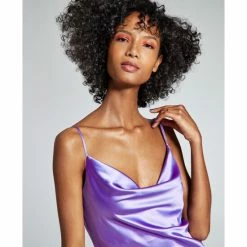 Coupon 😀 INC International Concepts Ade Samuel For 👩 Women's Mini Slip 👗 Dress, Created For Macy's Bright Iris 🔥 -International Concepts Sales unnamed file 2398