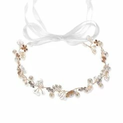 Deals 😉 INC International Concepts Gold-Tone Crystal & Imitation Pearl Wrap Headband, Created For Macy's 🎁
