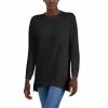 Best deal ✔️ INC International Concepts 👩 Women's Side-Vent Tunic, Created For Macy's Deep Black 🥰 -International Concepts Sales unnamed file 2407