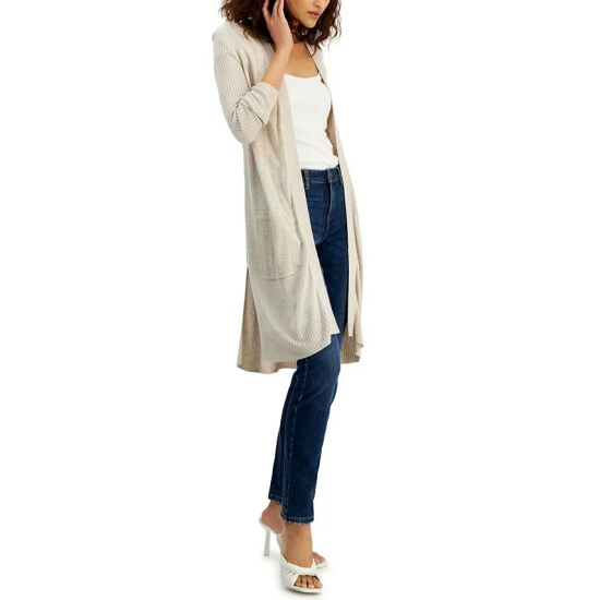 Cheapest ๐ INC International Concepts ๐ฉ Women's Ribbed Duster Cardigan, Created For Macy's Medium Heather Grey ๐ 3 Cheapest ๐ INC International Concepts ๐ฉ Women's Ribbed Duster Cardigan, Created For Macy's Medium Heather Grey ๐