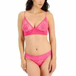 Best reviews of 🔥 INC International Concepts 👩 Women's Lace Bralette Lingerie, Created For Macy's Deep Cobalt 👍