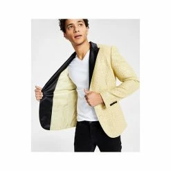 Budget 🤩 INC International Concepts Men's Slim-Fit Sequin Sport 🧥 Coat, Created For Macy's Inc Gold 😍 -International Concepts Sales unnamed file 2431