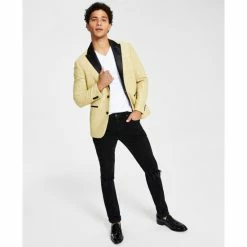 Budget 🤩 INC International Concepts Men's Slim-Fit Sequin Sport 🧥 Coat, Created For Macy's Inc Gold 😍 -International Concepts Sales unnamed file 2432