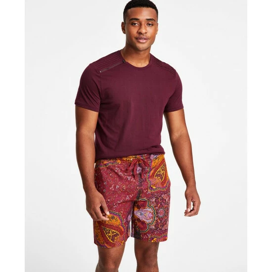 Cheapest π INC International Concepts Men's Ero Regular-Fit Paisley-Print 7 Drawstring Shorts, Created For Macy's Port π₯ 3 Cheapest π INC International Concepts Men's Ero Regular-Fit Paisley-Print 7 Drawstring Shorts, Created For Macy's Port π₯
