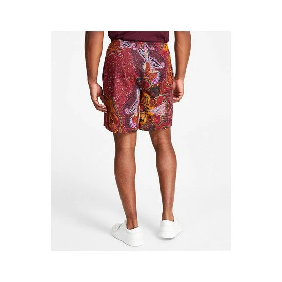 Cheapest π INC International Concepts Men's Ero Regular-Fit Paisley-Print 7 Drawstring Shorts, Created For Macy's Port π₯ 4 Cheapest π INC International Concepts Men's Ero Regular-Fit Paisley-Print 7 Drawstring Shorts, Created For Macy's Port π₯ - Image 2