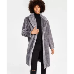 Brand new ❤️ INC International Concepts Men's Elton Classic-Fit Frosted Tip Faux-Fur 🧥 Coat, Created For Macy's Inc Frosted Gry ✔️ -International Concepts Sales unnamed file 25