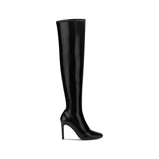 Hot Sale 👍 INC International Concepts 👩 Women's Keenah Over-The-Knee 🥾 Boots, Created For Macy's Black Patent ❤️ 5 Hot Sale 👍 INC International Concepts 👩 Women's Keenah Over-The-Knee 🥾 Boots, Created For Macy's Black Patent ❤️ - Image 3