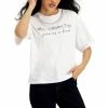 Cheap 💯 INC International Concepts 👩 Women's Short-Sleeve Necklace T-Shirt, Created For Macy's Bright White ✨ -International Concepts Sales unnamed file 2521