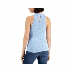 Promo 😍 INC International Concepts 👩 Women's Smocked Halter Top, Created For Macy's Dutch Canal 😍 -International Concepts Sales unnamed file 2562