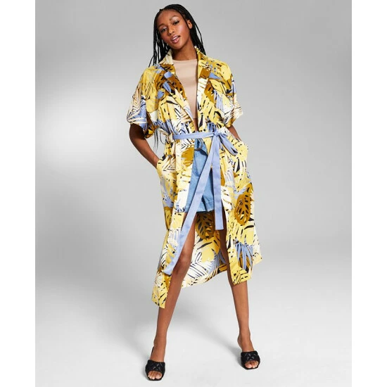 Promo ๐ฏ INC International Concepts Jeannie Mai X INC Top, Created For Macy's Palm Print ๐ 3 Promo ๐ฏ INC International Concepts Jeannie Mai X INC Top, Created For Macy's Palm Print ๐