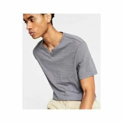 New ❤️ INC International Concepts Men's Space-Dye Split T-Shirt, Created For Macy's Rainforest 💯 -International Concepts Sales unnamed file 2596