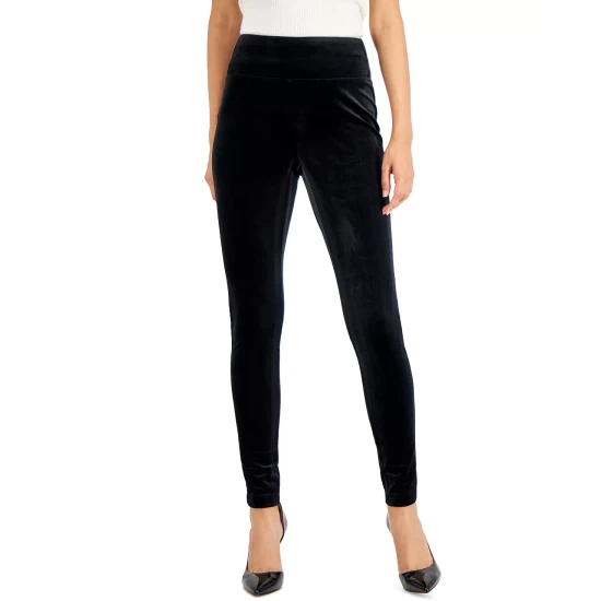 Discount ๐ INC International Concepts Petite Velvet Skinny Pants, Created For Macy's Port ๐งจ 7 Discount ๐ INC International Concepts Petite Velvet Skinny Pants, Created For Macy's Port ๐งจ - Image 5