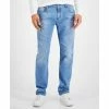 Deals 😉 INC International Concepts Men's Cal Slim Straight Fit 👖 Jeans, Created For Macy's Light Wash 😉