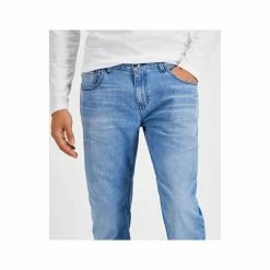 Deals 😉 INC International Concepts Men's Cal Slim Straight Fit 👖 Jeans, Created For Macy's Light Wash 😉 -International Concepts Sales unnamed file 2671