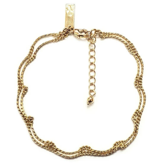 Buy ๐ INC International Concepts Gold-Tone Scalloped Double-Chain Anklet, Created For Macy's ๐ 3 Buy ๐ INC International Concepts Gold-Tone Scalloped Double-Chain Anklet, Created For Macy's ๐