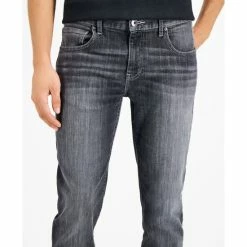 Discount 😀 INC International Concepts Men's Tam Slim Straight Fit 👖 Jeans, Created For Macy's Grey Wash 🥰 -International Concepts Sales unnamed file 2698