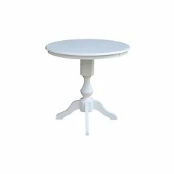 Best reviews of ⌛ International Concepts 30 Round Top Pedestal Table- 34.9H No Color 🎁 -International Concepts Sales unnamed file 2715