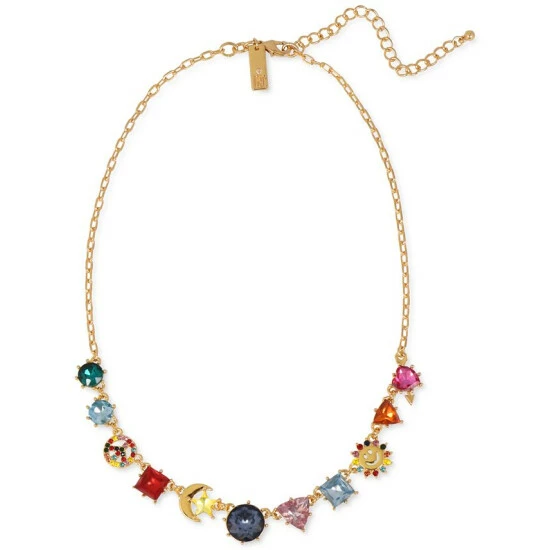 Flash Sale β¨ INC International Concepts Gold-Tone Multicolor Crystal & Stone Mixed Charm Statement Necklace, 17 + 3 Extender, Created For Macy's 𧨠3 Flash Sale β¨ INC International Concepts Gold-Tone Multicolor Crystal & Stone Mixed Charm Statement Necklace, 17 + 3 Extender, Created For Macy's π§¨