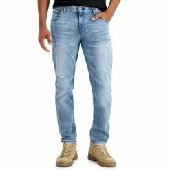 Wholesale 😉 INC International Concepts Men's Tapered 👖 Jeans, Created For Macy's Light Wash 🤩