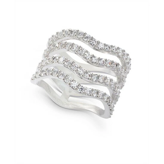 Coupon ๐ INC International Concepts Silver-Tone Crystal Wavy Multi-Row Ring, Created For Macy's ๐ฅฐ 3 Coupon ๐ INC International Concepts Silver-Tone Crystal Wavy Multi-Row Ring, Created For Macy's ๐ฅฐ