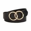 New 🎁 INC International Concepts Double Circle Belt, Created For Macy's Red/gold 😍 -International Concepts Sales unnamed file 2765