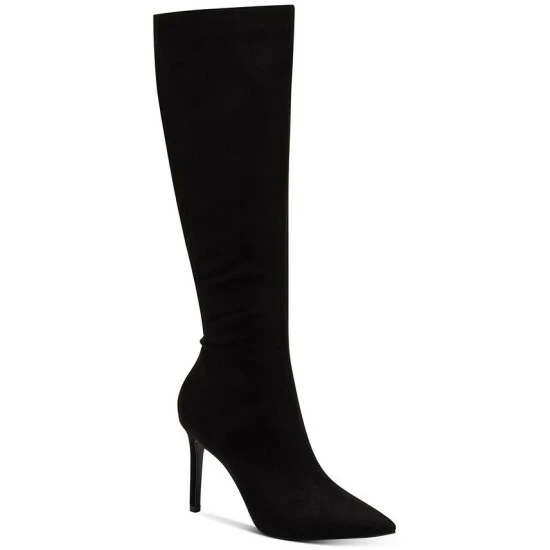 New ๐ INC International Concepts ๐ฉ Women's Rajel Wide-Calf ๐ Dress ๐ฅพ Boots, Created For Macy's Black Micro Wide Calf โค๏ธ 3 New ๐ INC International Concepts ๐ฉ Women's Rajel Wide-Calf ๐ Dress ๐ฅพ Boots, Created For Macy's Black Micro Wide Calf โค๏ธ