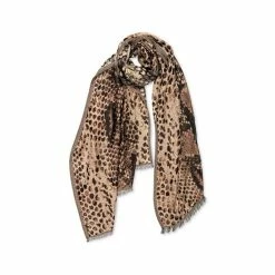 Hot Sale ✨ INC International Concepts Animal Jacquard Wrap, Created For Macy's Neutral 👏 -International Concepts Sales unnamed file 2811