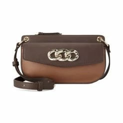 Buy 🔔 INC International Concepts Emmory Small Crossbody, Created For Macy's Dark Oak ⭐