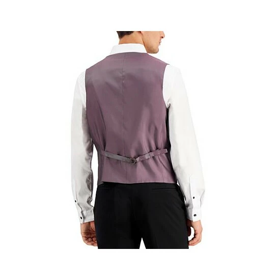 New ๐ INC International Concepts Men's Slim-Fit Black Solid Suit Vest, Created For Macy's Deep Black ๐ 5 New ๐ INC International Concepts Men's Slim-Fit Black Solid Suit Vest, Created For Macy's Deep Black ๐ - Image 3