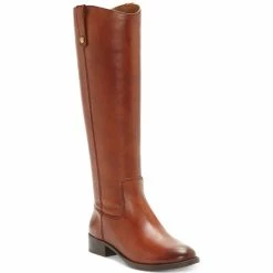 Best Sale ✔️ INC International Concepts Fawne Wide-Calf Riding Leather 🥾 Boots, Created For Macy's Chocolate ⌛