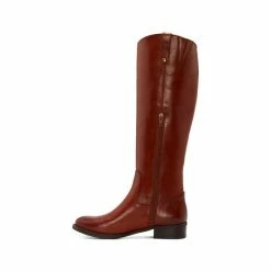 Best Sale ✔️ INC International Concepts Fawne Wide-Calf Riding Leather 🥾 Boots, Created For Macy's Chocolate ⌛ -International Concepts Sales unnamed file 2850