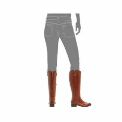 Best Sale ✔️ INC International Concepts Fawne Wide-Calf Riding Leather 🥾 Boots, Created For Macy's Chocolate ⌛ -International Concepts Sales unnamed file 2854