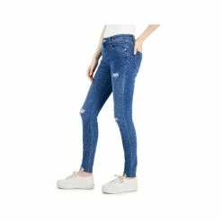 Budget 😀 INC International Concepts 👩 Women's Mid Rise Ripped Leopard-Print Skinny 👖 Jeans, Created For Macy's Chi Chi Wash ✨ -International Concepts Sales unnamed file 2868